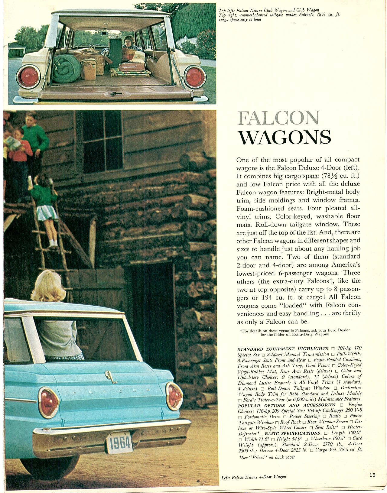 1964 Ford Falcon Brochure Page 15